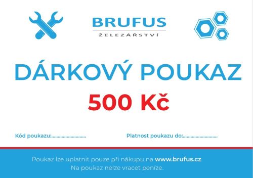 Drkov poukaz  500,-K